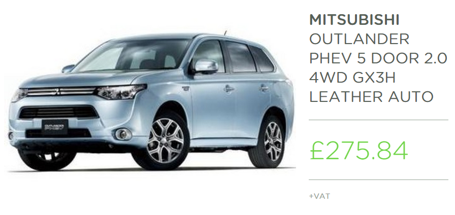 Mitsubishi Outlander Offer